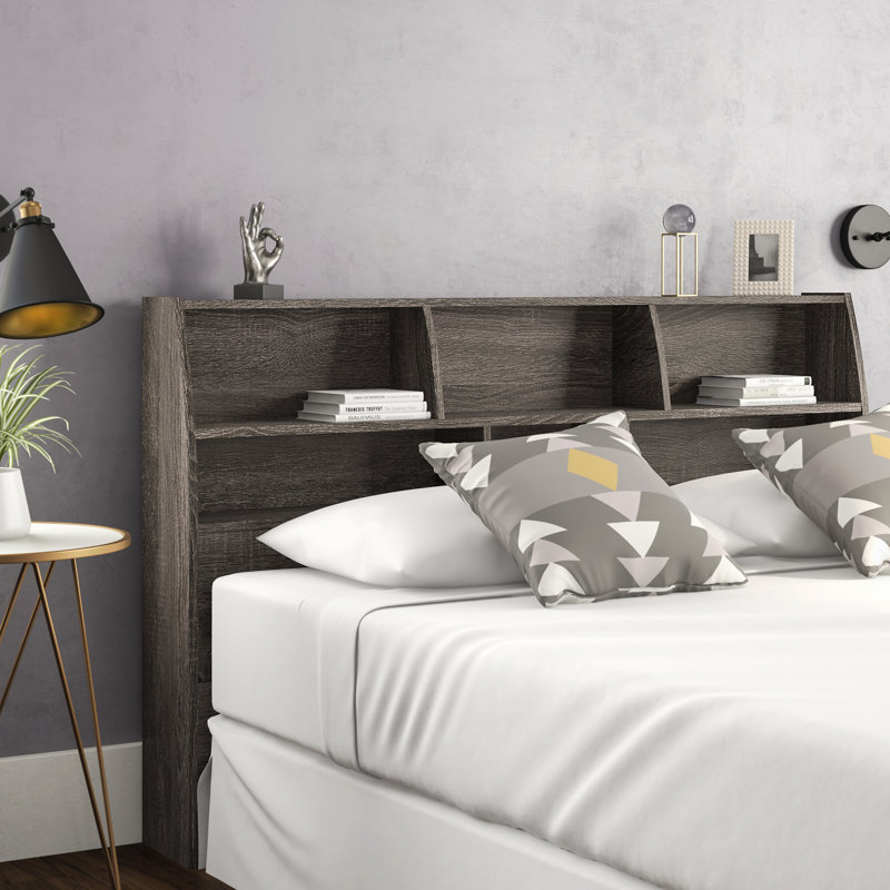 Latitude Run® Doering Bookcase Headboard & Reviews Wayfair